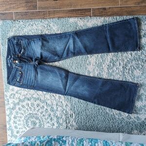 American Eagle Outfitters Artist Flare Boho Jeans Size 6